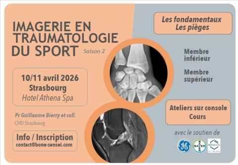 Imagerie en Traumatologie du Sport – Saison 2