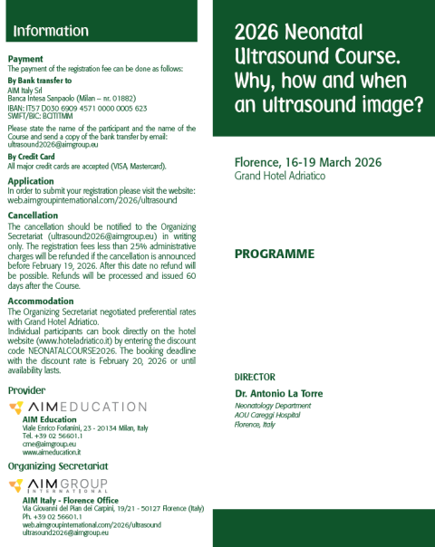 2026 Neonatal Ultrasound Course image